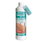 HOTREGA Laminat Reiniger - Parkett Reiniger, Bodenreinigung, Bodenpflege - 1 Liter Konzentrat (1 Liter)