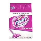 Vanish Oxi Action Polster- und Teppichreiniger Pulver – 1 x 820 g - Großflächen Reinigungsmittel für Teppiche und Polster gegen Schmutz, schlechten Geruch und Staub